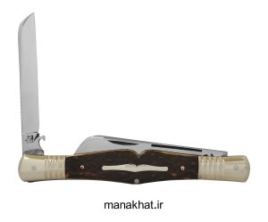 تیغ کوچک قلمتراش در حالت نیمه باز